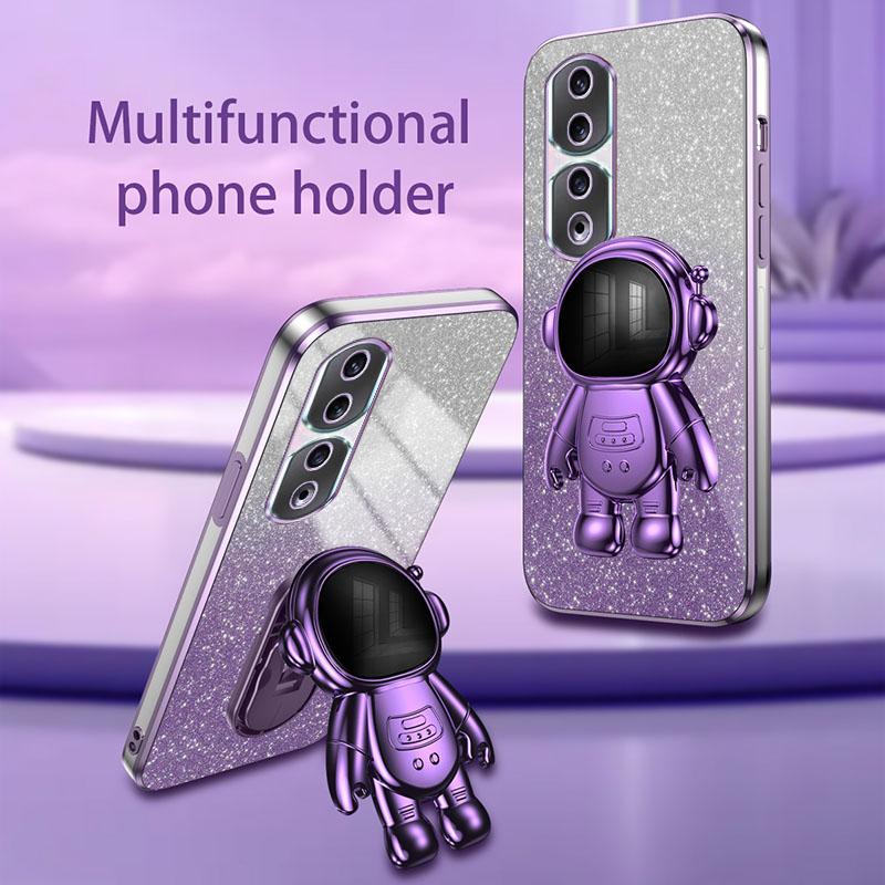 For Honor 90 Pro Astronaut Kickstand Phone Case PC+TPU Anti-Scratch Cell Phone Cover Purple
For Honor 90 Pro Astronaut Kickstand Phone Case PC+TPU Anti-Scratch Cell Phone Cover Purple