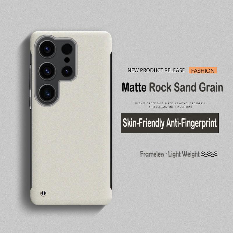 Matte Frosted Particle Skin Frameless Phone Case For Samsung S25 S24 S23 FE Ultra Plus S25Ultra Shockproof Hard PC Cover for S23 Ultra чорний
Matte Frosted Particle Skin Frameless Phone Case For Samsung S25 S24 S23 FE Ultra Plus S25Ultra Shockproof Hard PC Cover for S23 Ultra чорний