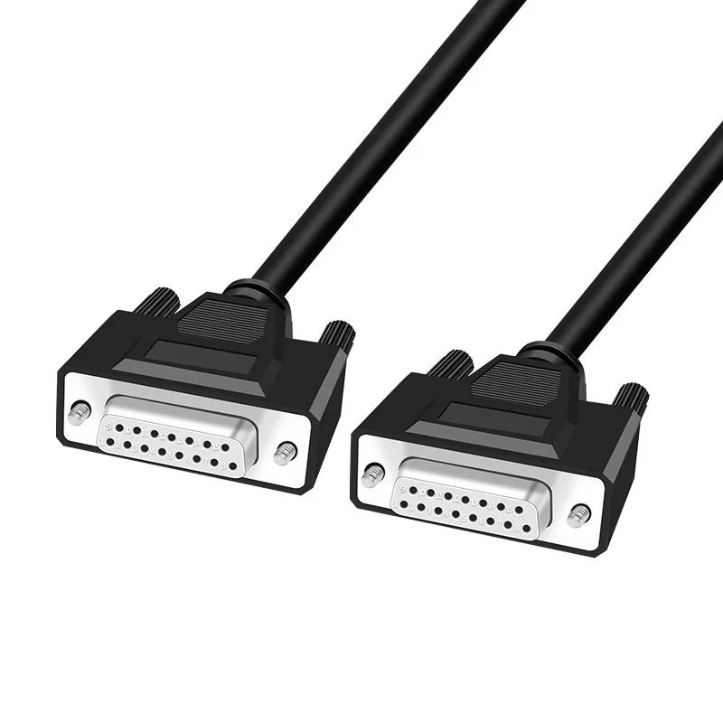 Промисловий DB15 28AWG Екранований Кабель Чиста Мідь Штекер-Гніздо 15-контактний Паралельний Послідовний Подовжувач 2 Ряди Розпіновка 300В 0.5 Meter
Промисловий DB15 28AWG Екранований Кабель Чиста Мідь Штекер-Гніздо 15-контактний Паралельний Послідовний Подовжувач 2 Ряди Розпіновка 300В 0.5 Meter