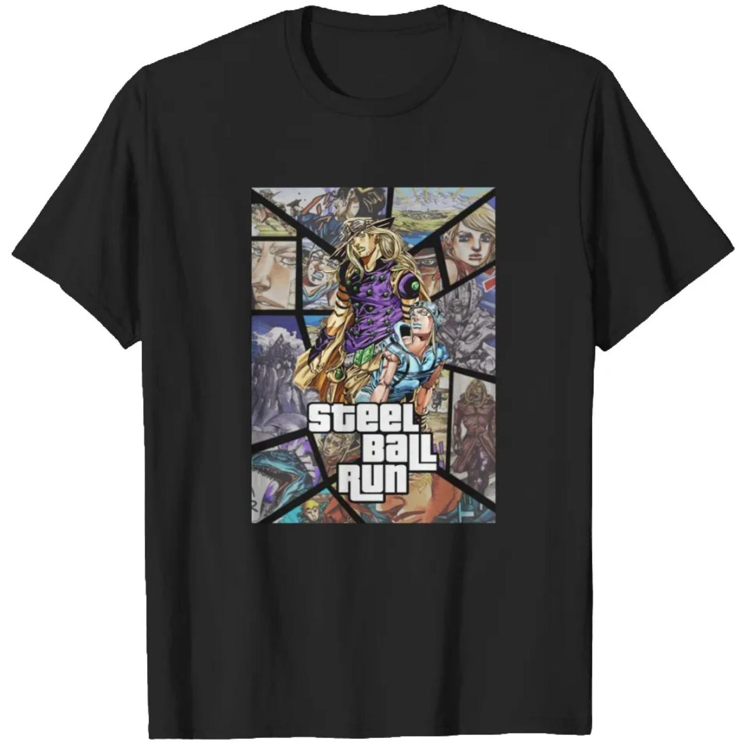 Anime Jojo Bizarre Adventure Steel Ball Run T Shirts Men s Women Casual Cotton Short Sleeves Oversized T-shirts Streetwear S разноцветный
Anime Jojo Bizarre Adventure Steel Ball Run T Shirts Men s Women Casual Cotton Short Sleeves Oversized T-shirts Streetwear S разноцветный