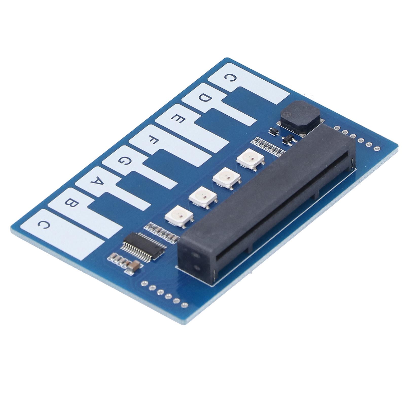 Mini Piano Module Expansion Board Capacitive Touch Controller TTP229 I2C Interface for Micro:bit
Mini Piano Module Expansion Board Capacitive Touch Controller TTP229 I2C Interface for Micro:bit