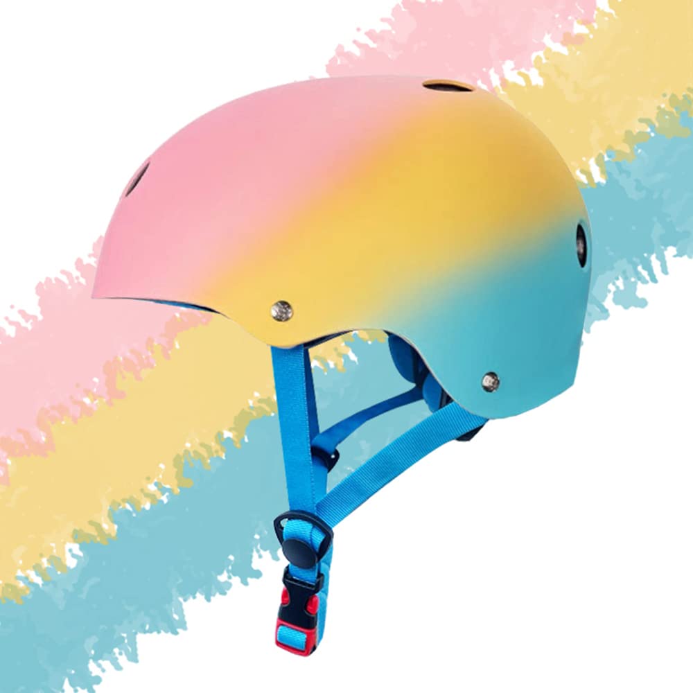 Kufun Bicycle Helmet for Elementary School High Road Adults Three Children, Rainbow, Women, Students, Kids, Toddlers, Skateboarding, Lightweight,
Kufun Bicycle Helmet for Elementary School High Road Adults Three Children, Rainbow, Women, Students, Kids, Toddlers, Skateboarding, Lightweight,