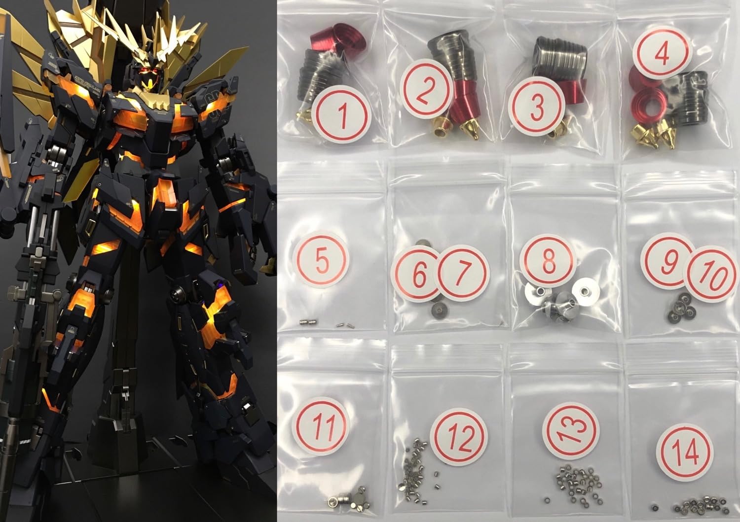 PG Metal Vernier Set для костюма Unicorn Gundam Gundam PG Unicorn Gundam Unit 2 Banshee 1/60 (Мобильные УК) (для 1/60 RX-0 Норн)
PG Metal Vernier Set для костюма Unicorn Gundam Gundam PG Unicorn Gundam Unit 2 Banshee 1/60 (Мобильные УК) (для 1/60 RX-0 Норн)