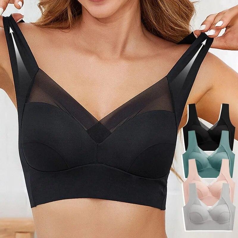 Seamless Sexy Bra Ladies Underwear Women Gather Anti-Sagging No Steel Ring Thin Beauty Vest
Seamless Sexy Bra Ladies Underwear Women Gather Anti-Sagging No Steel Ring Thin Beauty Vest