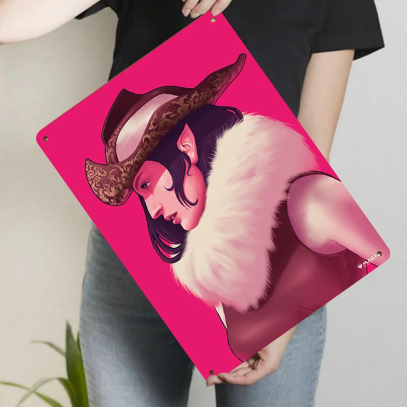 Fantasy Elf Cowgirl Metal Tin Sign Western Style Home Decor Living Room Bedroom Wall Art Hanging Ornament 20x30cm(7.8x11.8inch)
Fantasy Elf Cowgirl Metal Tin Sign Western Style Home Decor Living Room Bedroom Wall Art Hanging Ornament 20x30cm(7.8x11.8inch)