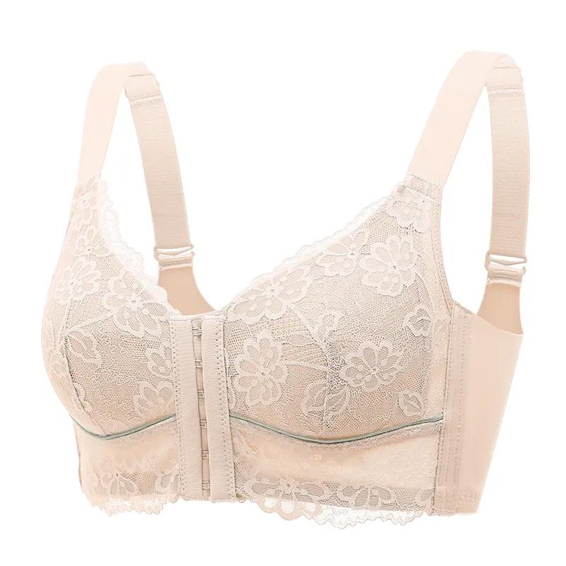 Бюстгальтеры с застежкой спереди для женщин, сексуальное кружевное нижнее белье, тонкий бюстгальтер с эффектом пуш-ап размера плюс, чувственное нижнее белье с широким ремешком сзади 34/75B бежевый
Бюстгальтеры с застежкой спереди для женщин, сексуальное кружевное нижнее белье, тонкий бюстгальтер с эффектом пуш-ап размера плюс, чувственное нижнее белье с широким ремешком сзади 34/75B бежевый