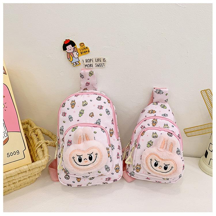 School bag new convenient mobile phone snack bag diagonal light cute cartoon bag Small рожевий
School bag new convenient mobile phone snack bag diagonal light cute cartoon bag Small рожевий