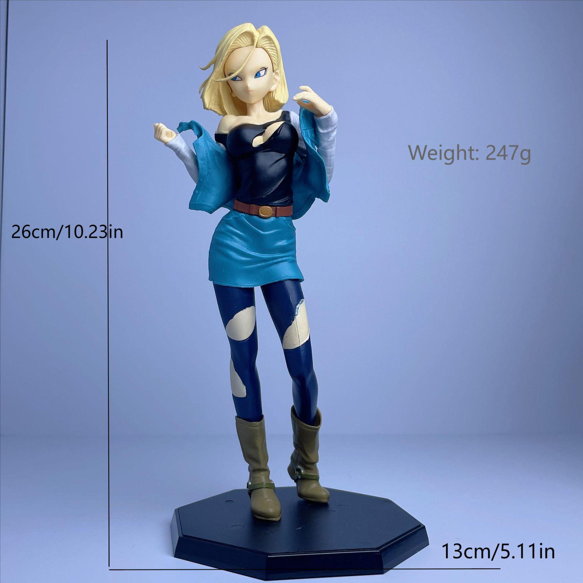 Фигурка Андроида в сине-зеленом и Сайяна со светлыми волосами - Серия DBS GALS
Фигурка Андроида в сине-зеленом и Сайяна со светлыми волосами - Серия DBS GALS