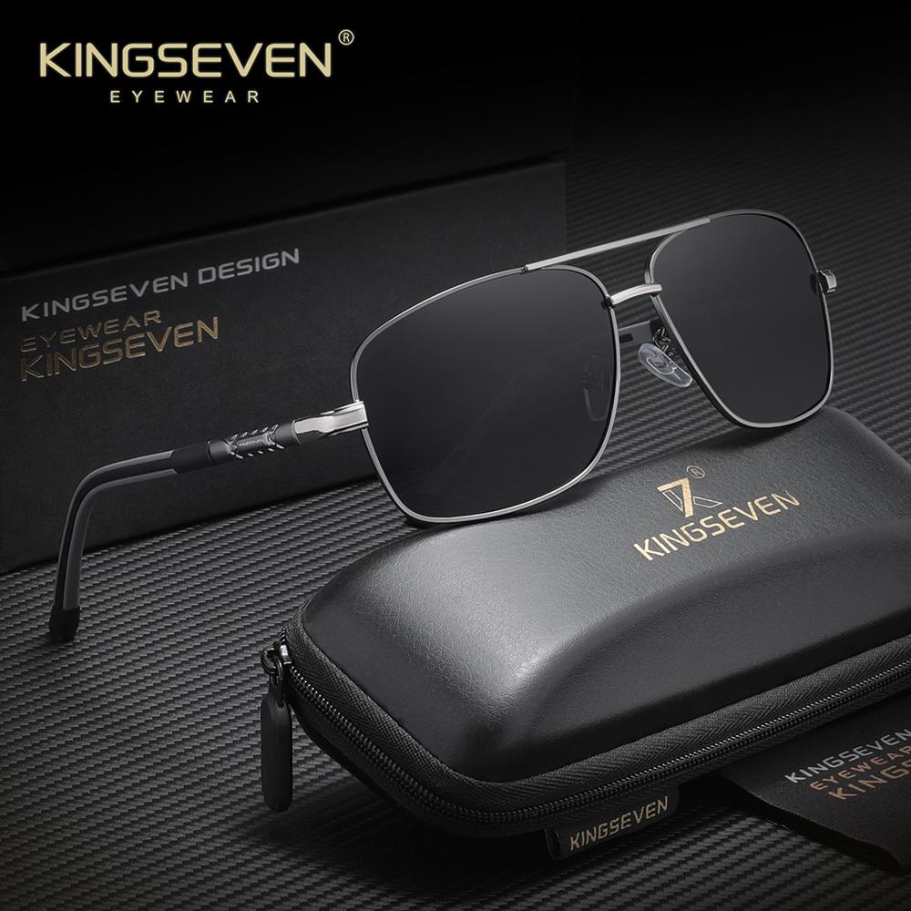 Сонцезахисні окуляри KINGSEVEN Поляризаційні UV400 Алюмінієві 724 M
Сонцезахисні окуляри KINGSEVEN Поляризаційні UV400 Алюмінієві 724 M