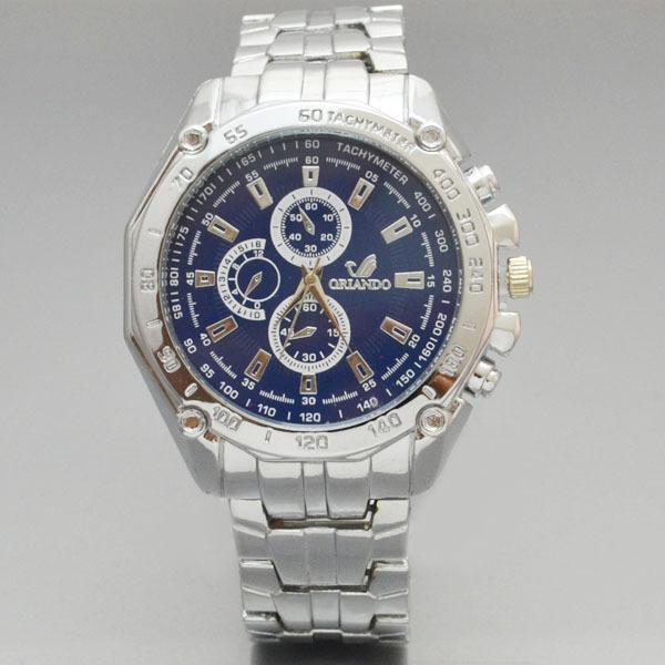 Orlando Men Sports Watches Stainless Steel Quartz Wristwatches Blue Dial Big Men Watches mannen horloge reloj hombre білий
Orlando Men Sports Watches Stainless Steel Quartz Wristwatches Blue Dial Big Men Watches mannen horloge reloj hombre білий