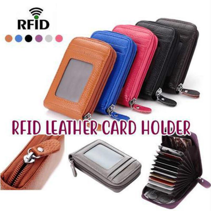 Мужской кошелек Подлинная кожа Держатель кредитной карты RFID Блокировка Молния Карман
Мужской кошелек Подлинная кожа Держатель кредитной карты RFID Блокировка Молния Карман