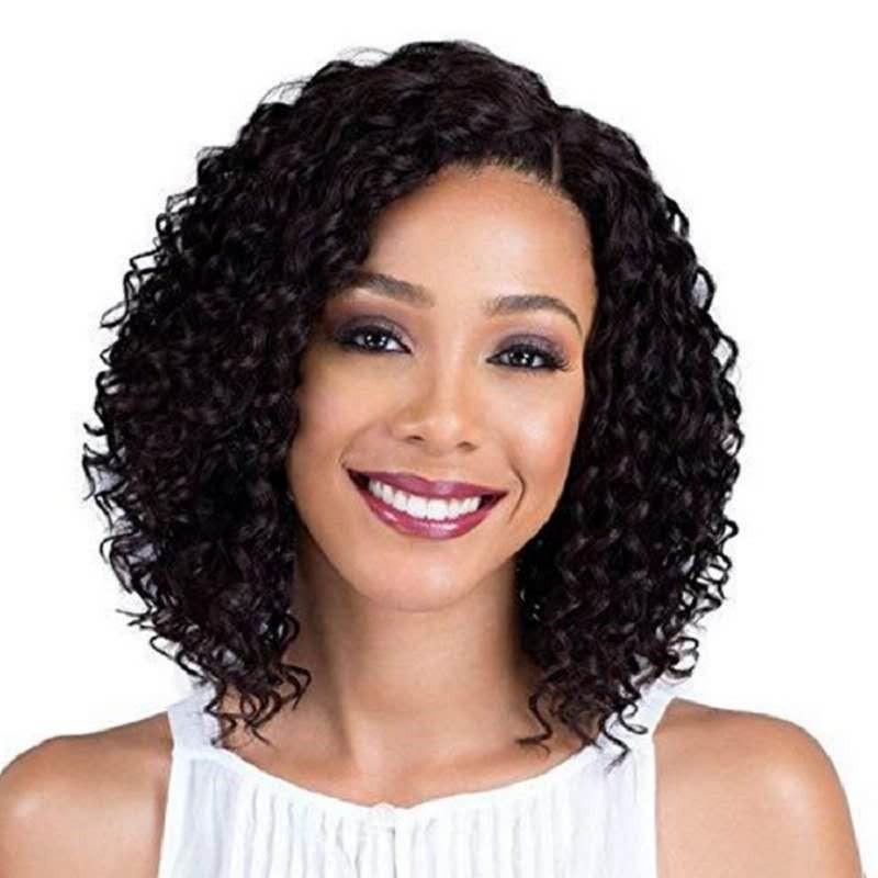 Synthetic Short Wigs for Women Black Afro Curly Wig Natural Fluffy Hair Daily Ladies Wig Cosplay Party Heat Resistant
Synthetic Short Wigs for Women Black Afro Curly Wig Natural Fluffy Hair Daily Ladies Wig Cosplay Party Heat Resistant