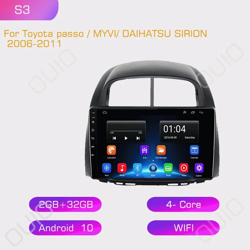 Android 13 Radio For Toyota Passo Daihatsu Sirion Subaru Justy Perodua Myvi 2005- 2011 Car stereo Multimedia Player Carplay Auto
Android 13 Radio For Toyota Passo Daihatsu Sirion Subaru Justy Perodua Myvi 2005- 2011 Car stereo Multimedia Player Carplay Auto