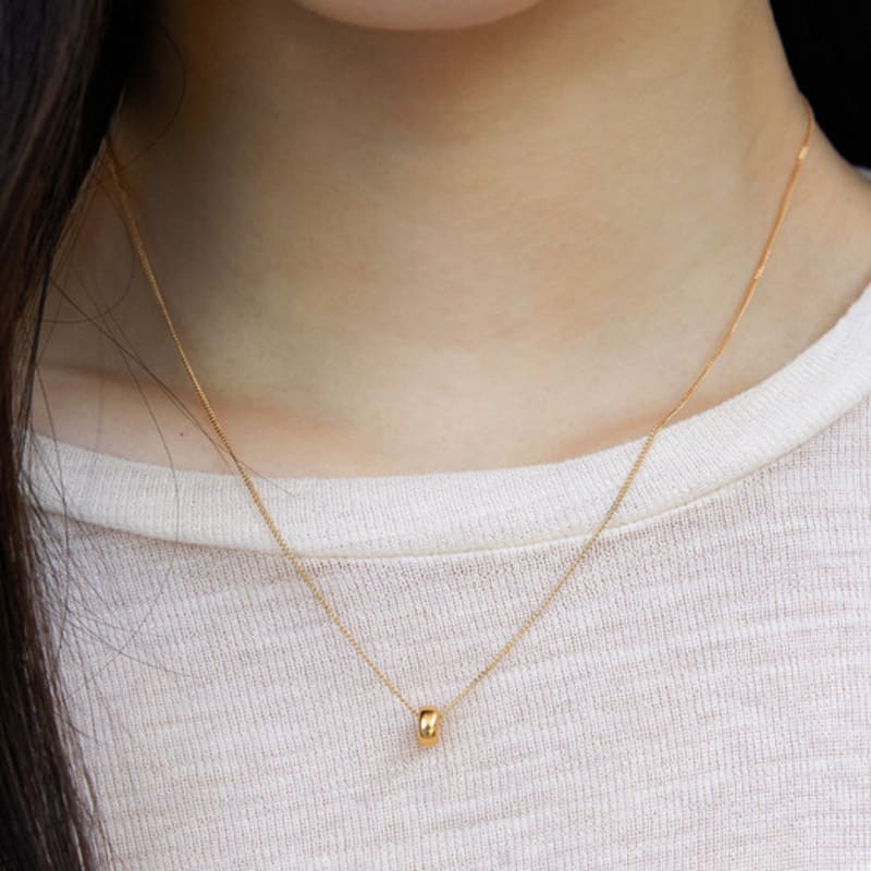 byweekend Donut necklace_gold gold
byweekend Donut necklace_gold gold