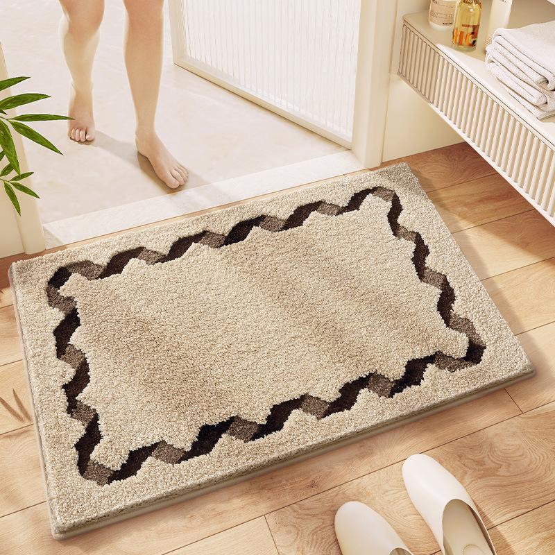 Minimalist Floral Bath Mat — Super Absorbent Non-Slip Bathroom Mat, Decorative Home Mat carpet 40X60CM(1.3X2FT
Minimalist Floral Bath Mat — Super Absorbent Non-Slip Bathroom Mat, Decorative Home Mat carpet 40X60CM(1.3X2FT