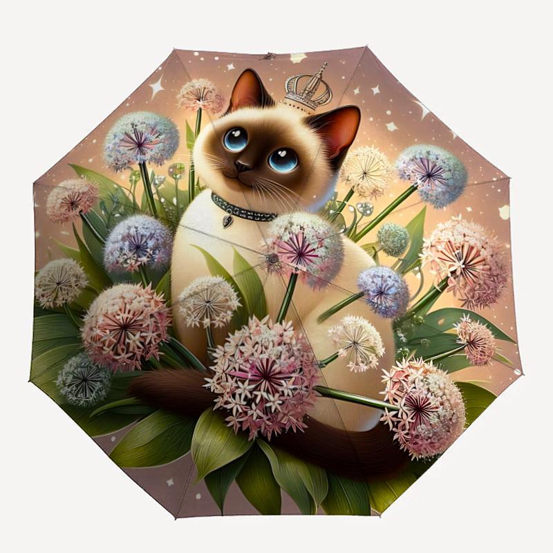 1pc Kitty Bouquet Automatic Open/Close Umbrella with Windproof, 8-Rib Sturdy Canopy, , Outdoor Accessory, Ideal for Gifts yy251117095
1pc Kitty Bouquet Automatic Open/Close Umbrella with Windproof, 8-Rib Sturdy Canopy, , Outdoor Accessory, Ideal for Gifts yy251117095