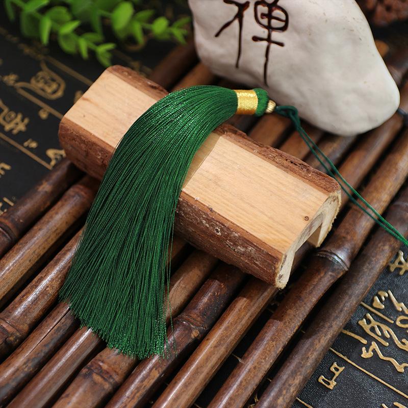 Кисть 13 см з подвійним колом, золота нитка, китиця, вушка з поліестерової китиці, підвіска-вентилятор, аксесуари з китицями, китиця темно-зелений колір
Кисть 13 см з подвійним колом, золота нитка, китиця, вушка з поліестерової китиці, підвіска-вентилятор, аксесуари з китицями, китиця темно-зелений колір