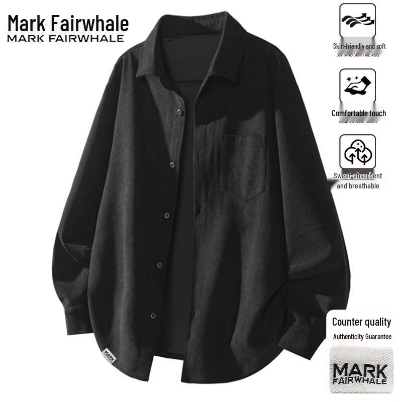 Mark Fairwhale Men s Corduroy Long Sleeve Shirt 2XL
Mark Fairwhale Men s Corduroy Long Sleeve Shirt 2XL