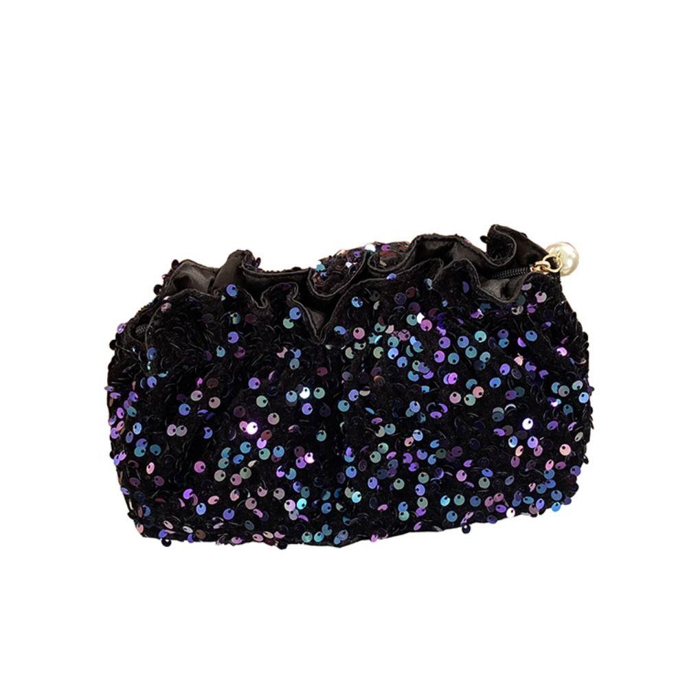 Pearl Embroidery Lace Makeup Bag Clutch Bag Skincare Storage Bag Velvet Sequin Cosmetic Bag Travel Style 4
Pearl Embroidery Lace Makeup Bag Clutch Bag Skincare Storage Bag Velvet Sequin Cosmetic Bag Travel Style 4