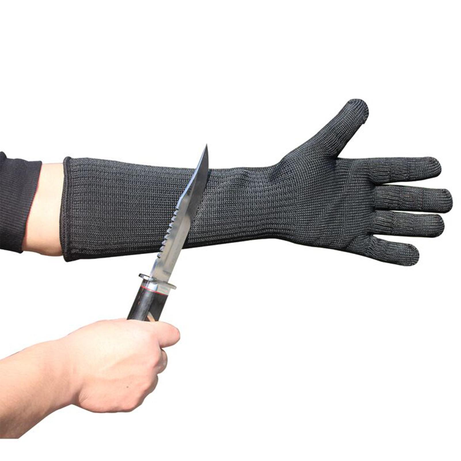 Cut Resistant Gloves High Performance Level 5 Protection with Long Forearm Stainless Steel Wire Mesh Cut Resistant чёрный
Cut Resistant Gloves High Performance Level 5 Protection with Long Forearm Stainless Steel Wire Mesh Cut Resistant чёрный