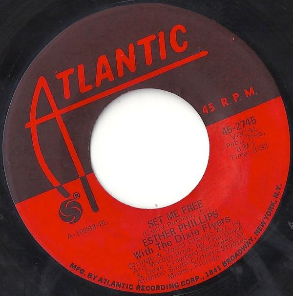 7-дюймовая пластинка ESTHER PHILLIPS, THE DIXIE FLYERS - Set Me Free / Brand New Day 452745 Atlantic 1970 Канада Соул/Фанк Б/У
7-дюймовая пластинка ESTHER PHILLIPS, THE DIXIE FLYERS - Set Me Free / Brand New Day 452745 Atlantic 1970 Канада Соул/Фанк Б/У