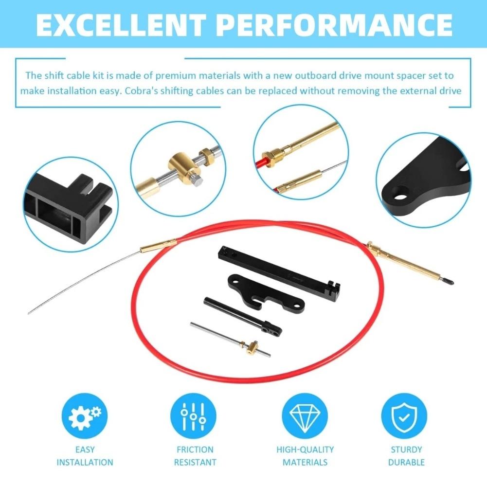 1986-1993 Replacement Cable Assembly Kit Boat Repair Marine Maintenance Easy Installation Process For 987498 For 987654 China Mainland
1986-1993 Replacement Cable Assembly Kit Boat Repair Marine Maintenance Easy Installation Process For 987498 For 987654 China Mainland