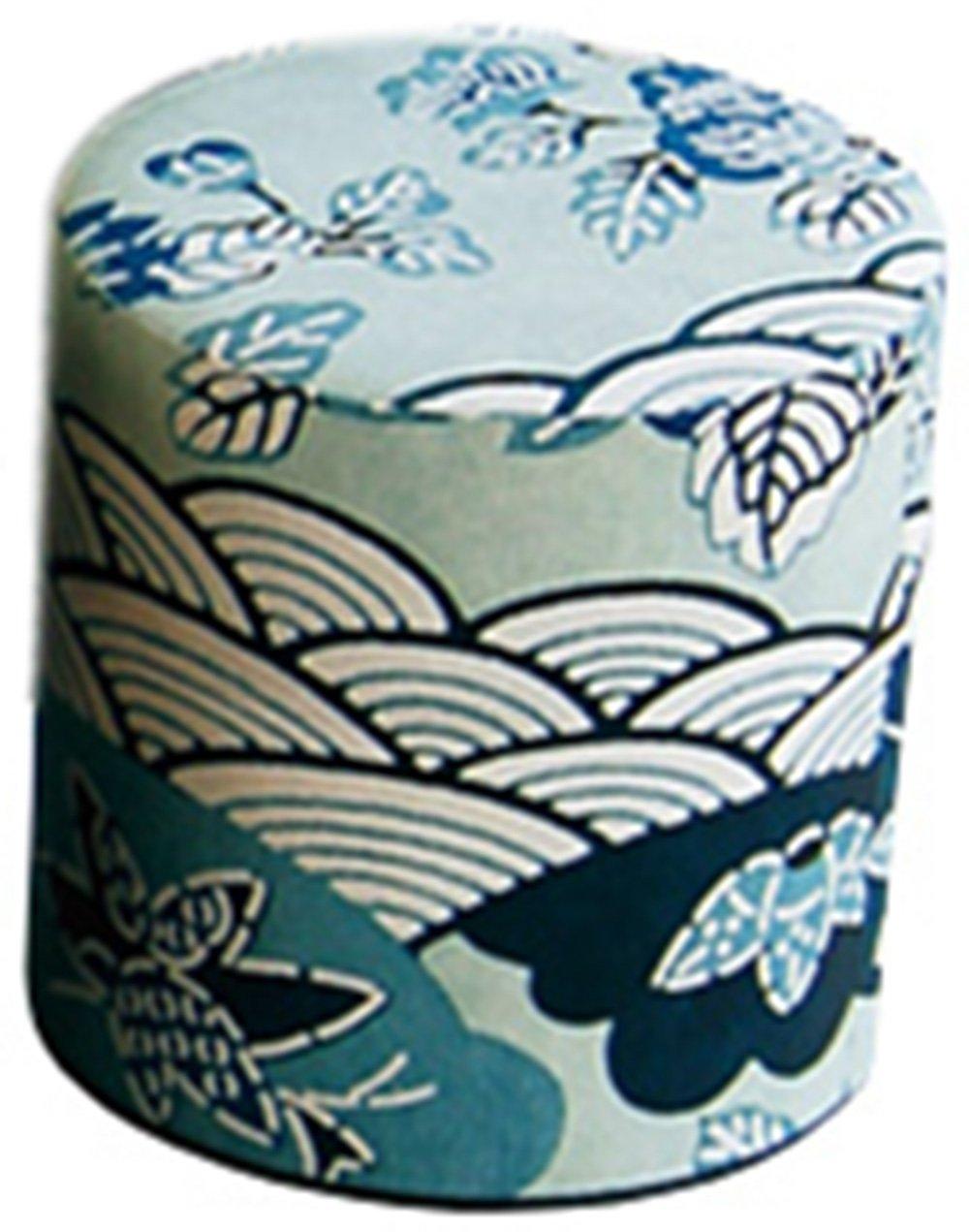 Yamako Haikara-san Tea Caddy, Small, Four Seasons Seigaiha Pattern, 88726
Yamako Haikara-san Tea Caddy, Small, Four Seasons Seigaiha Pattern, 88726