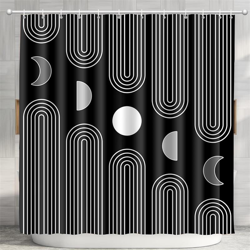 Mid Century Shower Curtains Boho Minimalist Abstract Aesthetic Modern Bathroom Decor Curtain Machine Washable Fabric With Hooks W60H190(CM)-1 Pcs
Mid Century Shower Curtains Boho Minimalist Abstract Aesthetic Modern Bathroom Decor Curtain Machine Washable Fabric With Hooks W60H190(CM)-1 Pcs