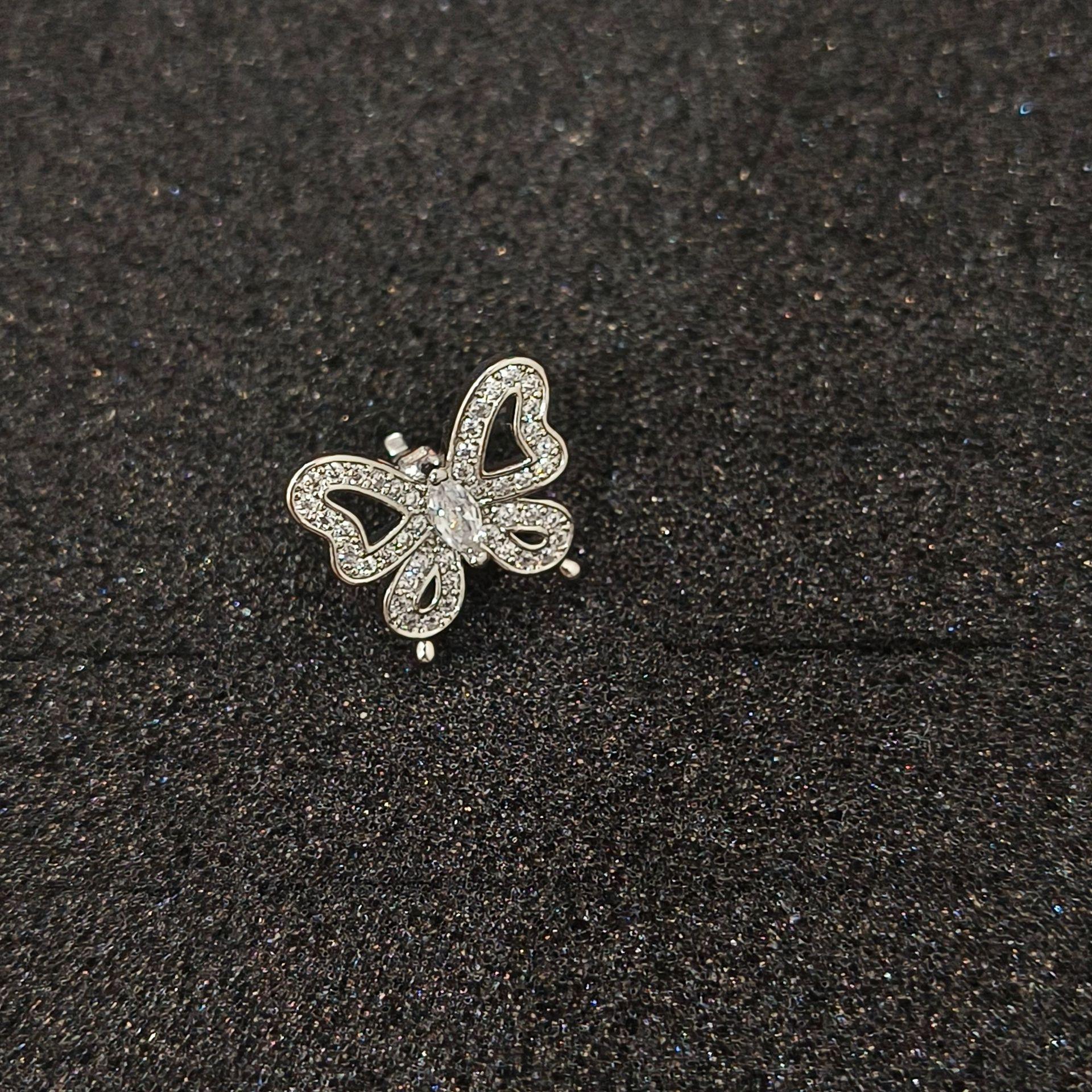 Full Diamond Butterfly Earphone Buckle Niche Design Sense Light Luxury High Sense Suitable For Freeclip Bluetooth Headset Jewelry
Full Diamond Butterfly Earphone Buckle Niche Design Sense Light Luxury High Sense Suitable For Freeclip Bluetooth Headset Jewelry