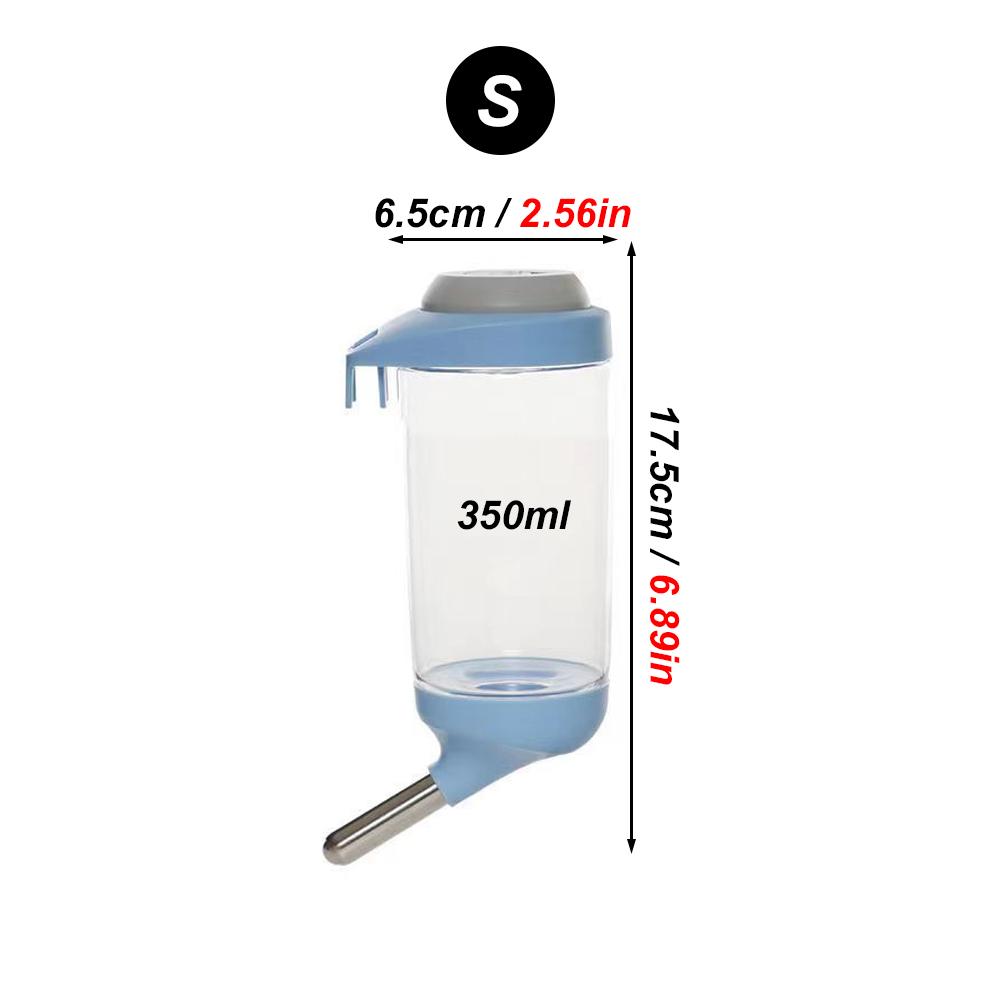 1 PC 350/500ML Hanging Water Bottle Pet Drinker Leak-proof for Small Animals Pets Hamster Rabbit Dog Guinea Pig Feeder Dispense
1 PC 350/500ML Hanging Water Bottle Pet Drinker Leak-proof for Small Animals Pets Hamster Rabbit Dog Guinea Pig Feeder Dispense