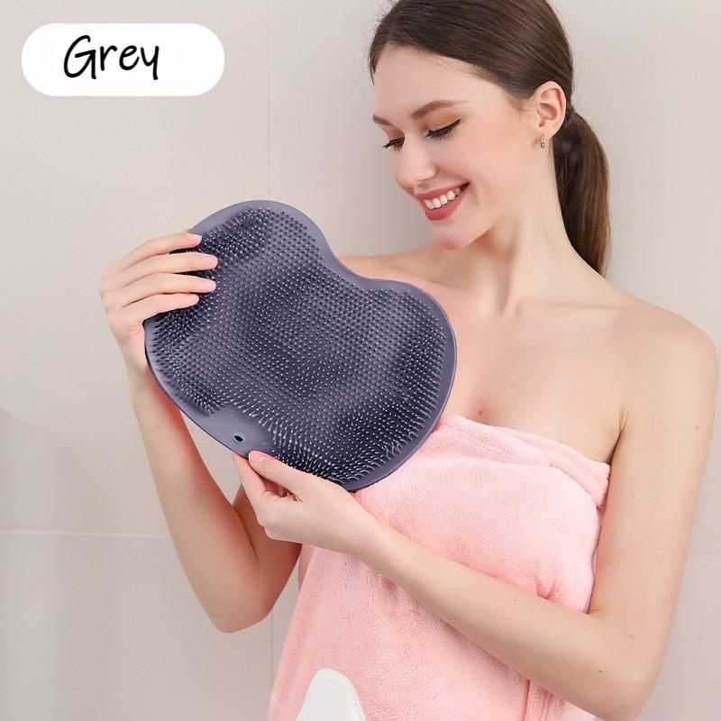 1PC Shower Foot Scrubber Mat Back Washer Exfoliating Bath Wash Pad Silicone Massage Shower Mat with Non-slip Suction Cups
1PC Shower Foot Scrubber Mat Back Washer Exfoliating Bath Wash Pad Silicone Massage Shower Mat with Non-slip Suction Cups