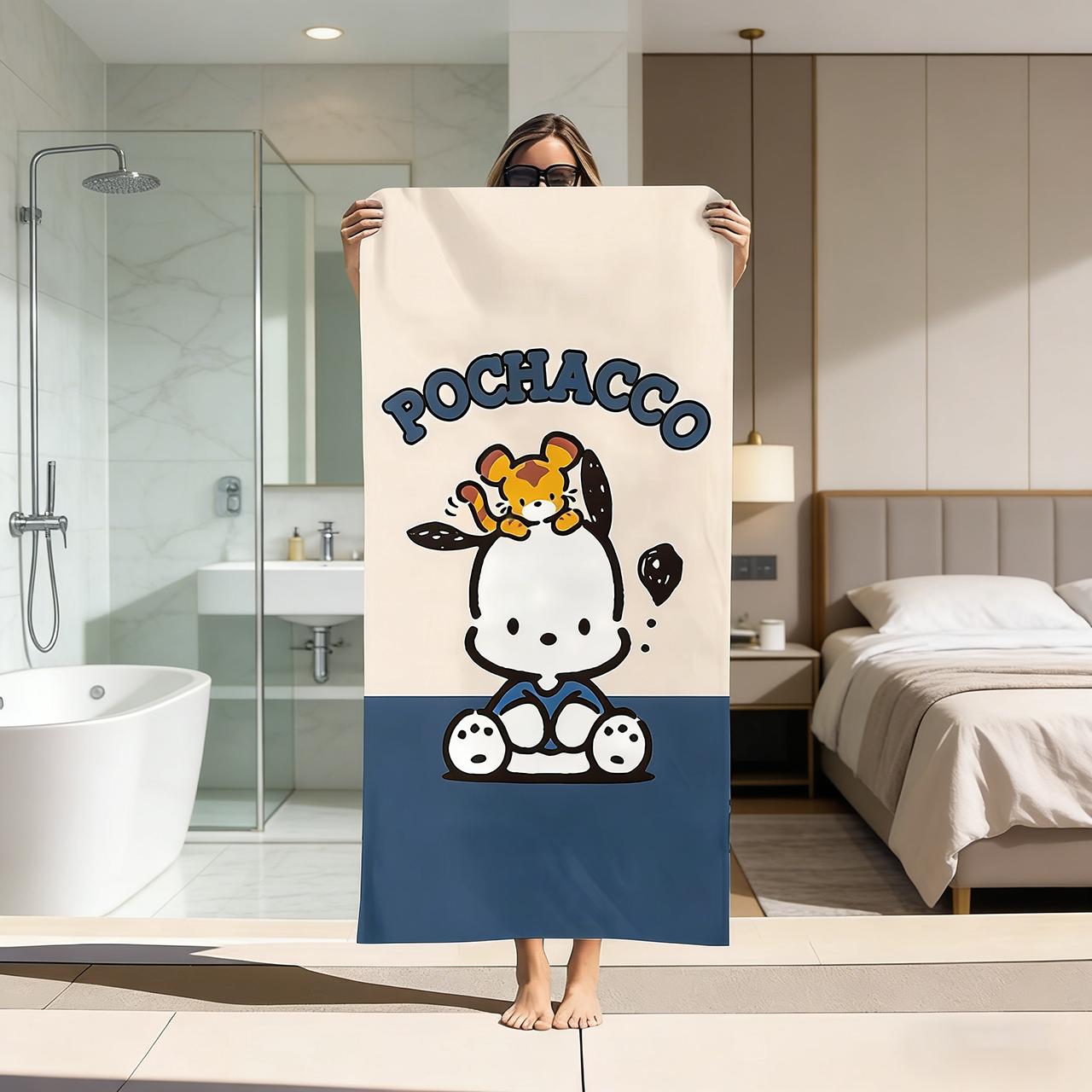 Pochacco Beach Towel | Printed Large Quick-Dry Towel, Hair Drying Wrap for Bathroom, Sauna, Gym & Spa, Personal Care Accessory W30*H60(CM)
Pochacco Beach Towel | Printed Large Quick-Dry Towel, Hair Drying Wrap for Bathroom, Sauna, Gym & Spa, Personal Care Accessory W30*H60(CM)