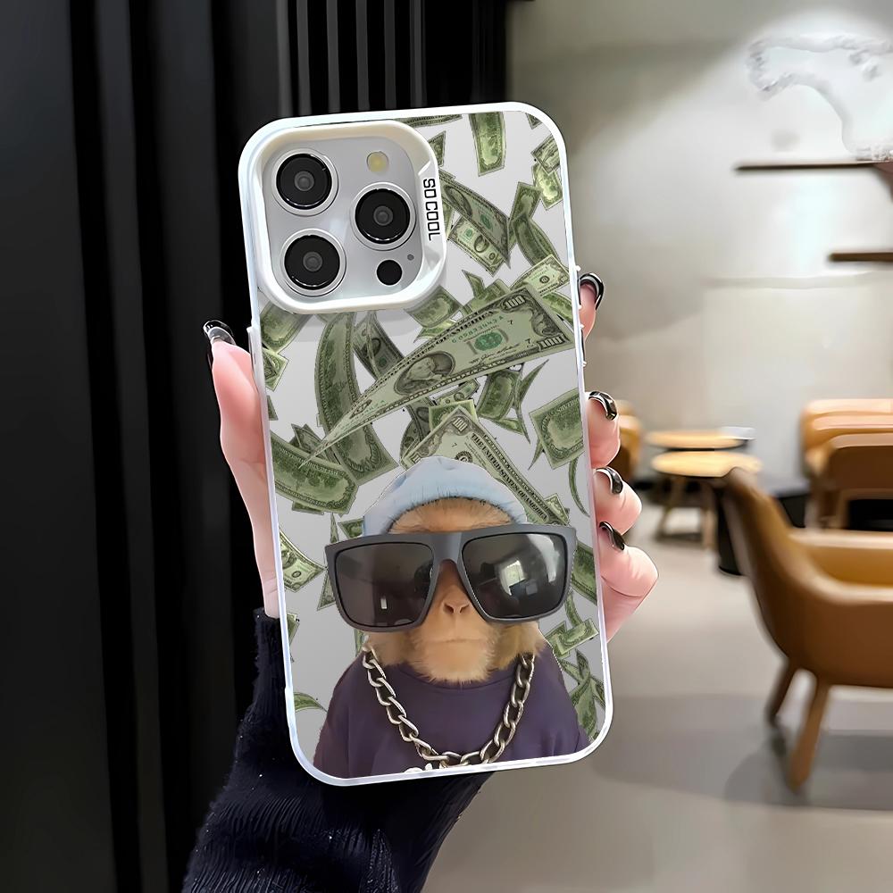 Sunglasses Monkey Money Printed Silicone Phone Case For iPhone 17 Air 16 e 15 14 13 12 11 Pro Max Plus Mini SE Mate Back Cover iPhone 13 Pro
Sunglasses Monkey Money Printed Silicone Phone Case For iPhone 17 Air 16 e 15 14 13 12 11 Pro Max Plus Mini SE Mate Back Cover iPhone 13 Pro