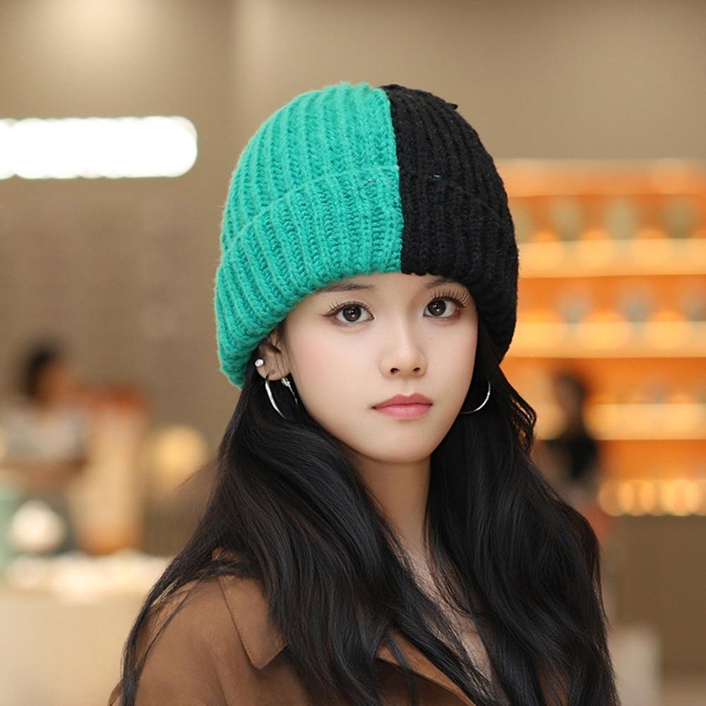 Cartoon Knitted Woolen Cap Windproof Contrast Color Winter Beanies Cap Keep Warm Thickened Ear Protection Hat Outdoor Cycling зелёный
Cartoon Knitted Woolen Cap Windproof Contrast Color Winter Beanies Cap Keep Warm Thickened Ear Protection Hat Outdoor Cycling зелёный
