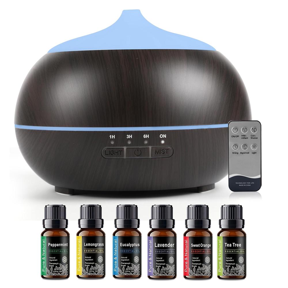550ML Essential Oil Diffuser BPA Free Ultrasonic Aromatherapy Humidifier with 7-Color Lights Waterless Auto Shut Off For Home 550ml
550ML Essential Oil Diffuser BPA Free Ultrasonic Aromatherapy Humidifier with 7-Color Lights Waterless Auto Shut Off For Home 550ml