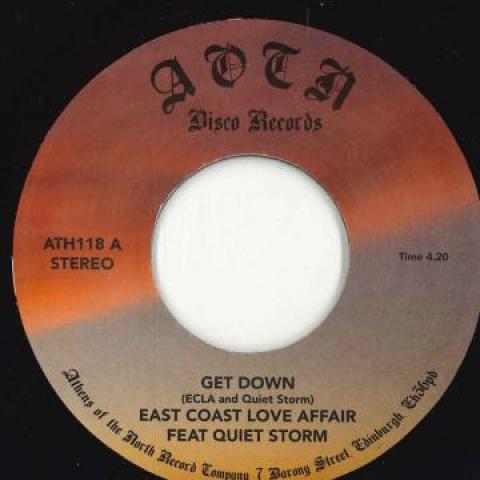 7inch Record EAST COAST LOVE AFFAIR, QUIET STORM - Get Down / Can You Deal ATH118 Athens Of The N 2023 UK Soul/Funk
7inch Record EAST COAST LOVE AFFAIR, QUIET STORM - Get Down / Can You Deal ATH118 Athens Of The N 2023 UK Soul/Funk