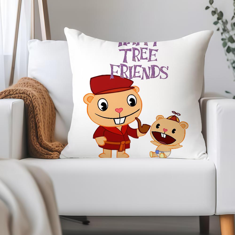 Anime Happy T-tree Friends Pillow Case Applicable Space For Guest Rooms Interiors Cars Office House Decoration 12x12Inch
Anime Happy T-tree Friends Pillow Case Applicable Space For Guest Rooms Interiors Cars Office House Decoration 12x12Inch