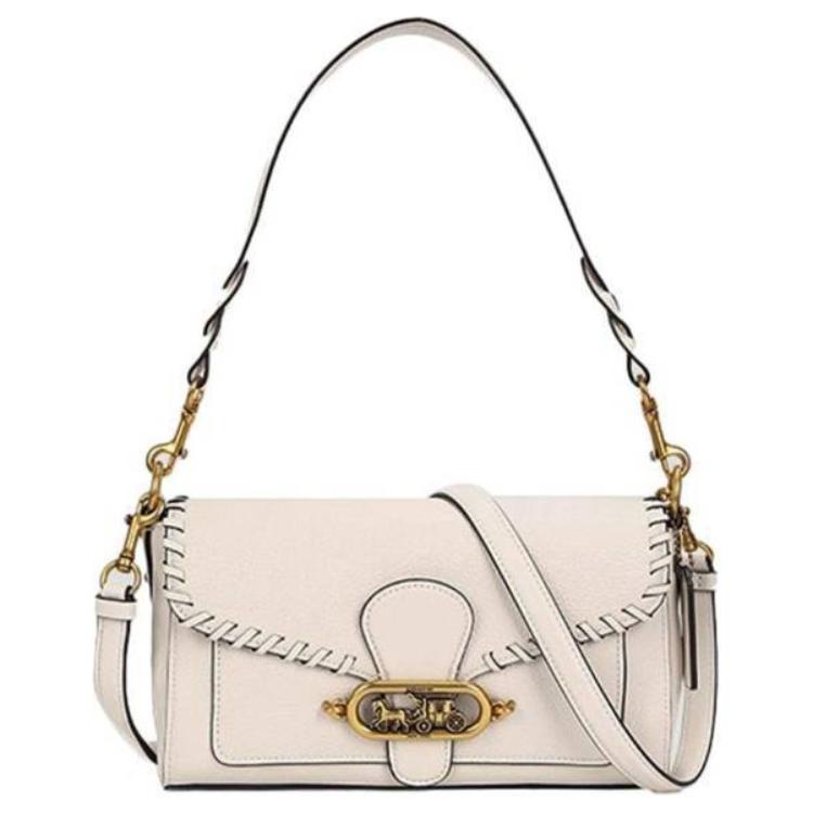 Coach Jade 25 Removable Shoulder Strap Leather Crossbody Handbag Women Handbags White F91025-OLCHK Basic Set (Bag+Dust Bag)
Coach Jade 25 Removable Shoulder Strap Leather Crossbody Handbag Women Handbags White F91025-OLCHK Basic Set (Bag+Dust Bag)