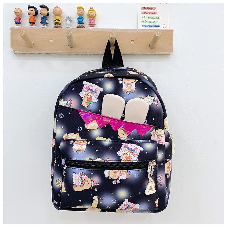 School bag 2025 new school bag cute cartoon butter bear school bag printed school bag tide чорний
School bag 2025 new school bag cute cartoon butter bear school bag printed school bag tide чорний