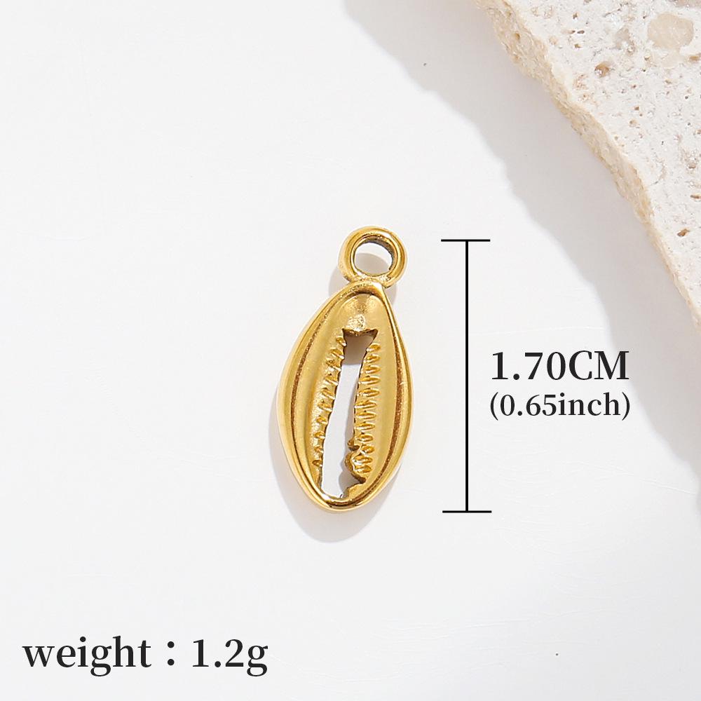 Golden Marine Life Charms - Stainless Steel Shell & Starfish Pendants for DIY Jewelry Necklace and Bracelet Accessories
Golden Marine Life Charms - Stainless Steel Shell & Starfish Pendants for DIY Jewelry Necklace and Bracelet Accessories
