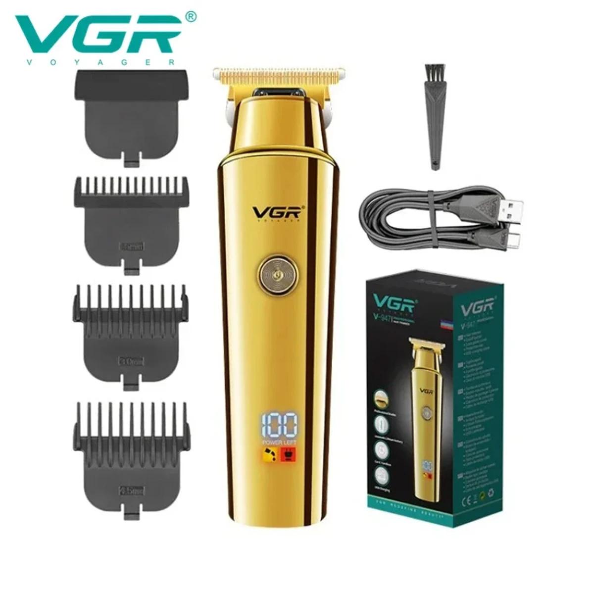 VGR V-947 Hair Trimmer Professional Hair Clipper Electric Hair Cutting Machine Cordless with Digital Display Trimmer for Men Safe and Skin-friendly золотой
VGR V-947 Hair Trimmer Professional Hair Clipper Electric Hair Cutting Machine Cordless with Digital Display Trimmer for Men Safe and Skin-friendly золотой