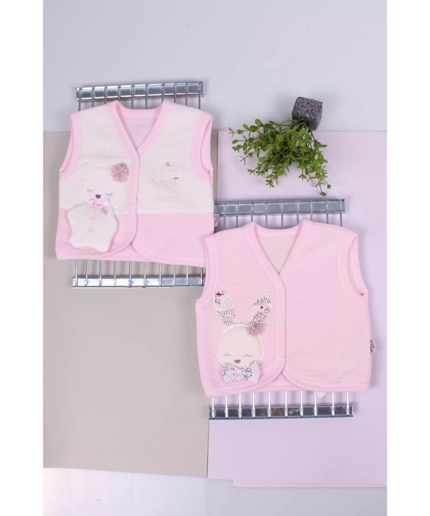 Стеганый жилет для маленьких девочек, 2 шт. 
Стеганый жилет для маленьких девочек, 2 шт.