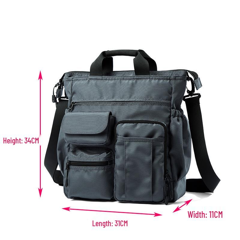 Men s Waterproof Oxford Crossbody/Backpack: Multi-Functional Single-Shoulder Bag for Business Commuting
Men s Waterproof Oxford Crossbody/Backpack: Multi-Functional Single-Shoulder Bag for Business Commuting
