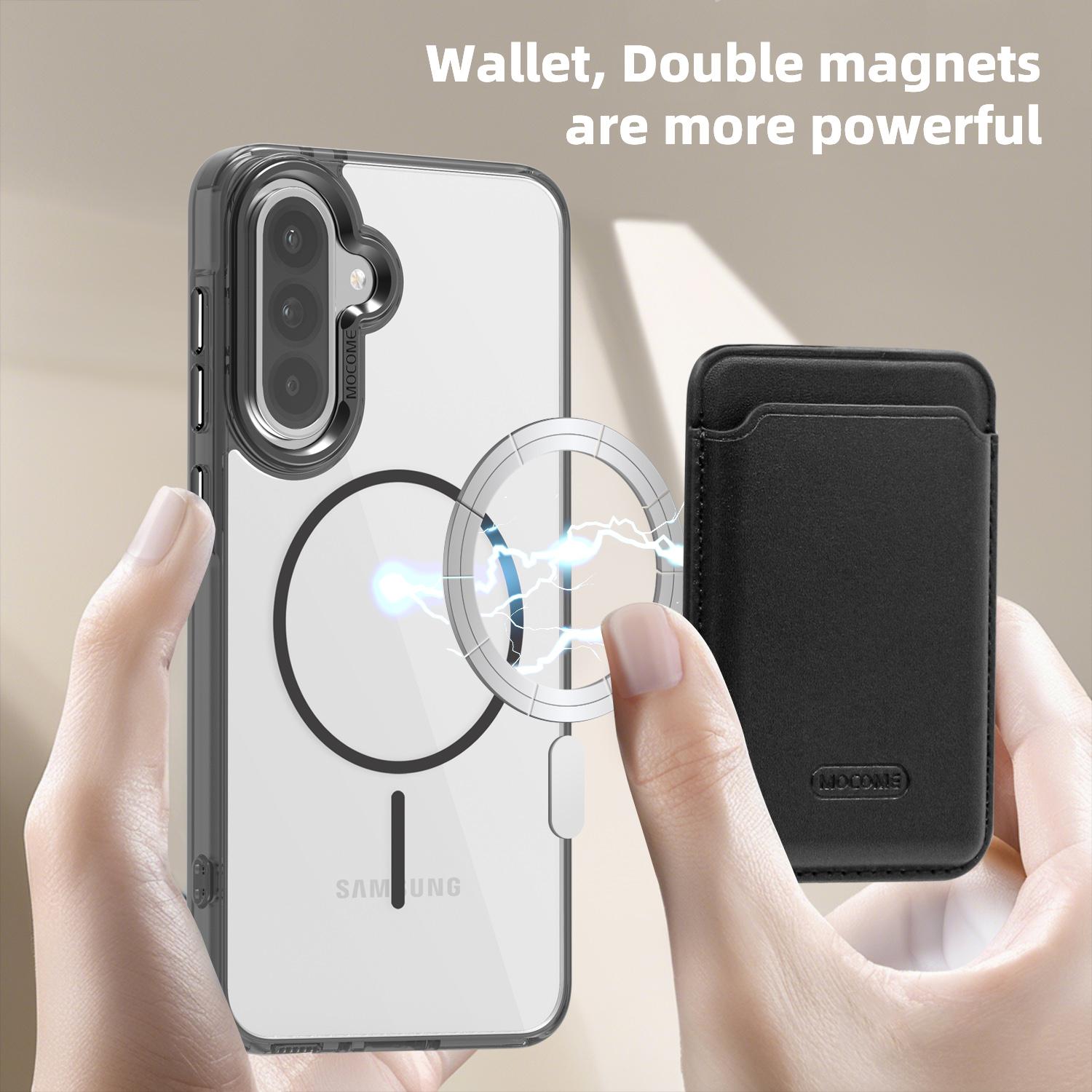 For Samsung Galaxy A56 5G/A36 5G Magnetic Case Compatible with MagSafe TPU+PC Phone Cover with Card Bag Desert Gold
For Samsung Galaxy A56 5G/A36 5G Magnetic Case Compatible with MagSafe TPU+PC Phone Cover with Card Bag Desert Gold