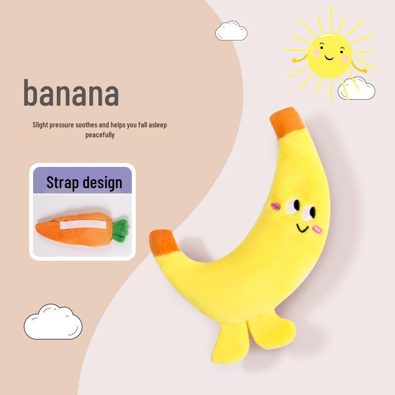 Успокаивающее средство для сна для новорожденных: Морковная кукла кольцо для захвата и защитное одеяло One Size
Успокаивающее средство для сна для новорожденных: Морковная кукла кольцо для захвата и защитное одеяло One Size