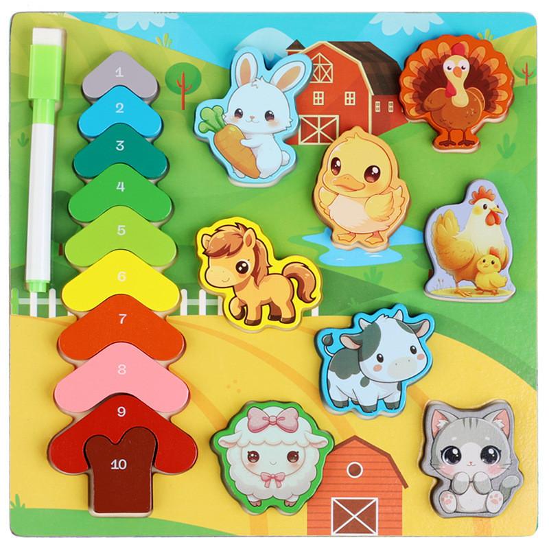 Wooden Shape Matching Animals Dinosaurs Insects Puzzle Board For Kids Learning And Development Style A
Wooden Shape Matching Animals Dinosaurs Insects Puzzle Board For Kids Learning And Development Style A