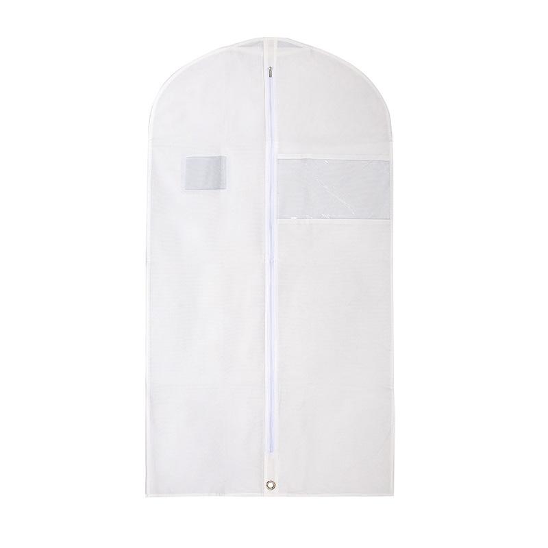 Non Woven Garment Dustproof Bag With Clear Window Moisture Proof Suit Cover Nonwoven Fabric Clothing Protector For Suit Storage 100x60Cm білий
Non Woven Garment Dustproof Bag With Clear Window Moisture Proof Suit Cover Nonwoven Fabric Clothing Protector For Suit Storage 100x60Cm білий