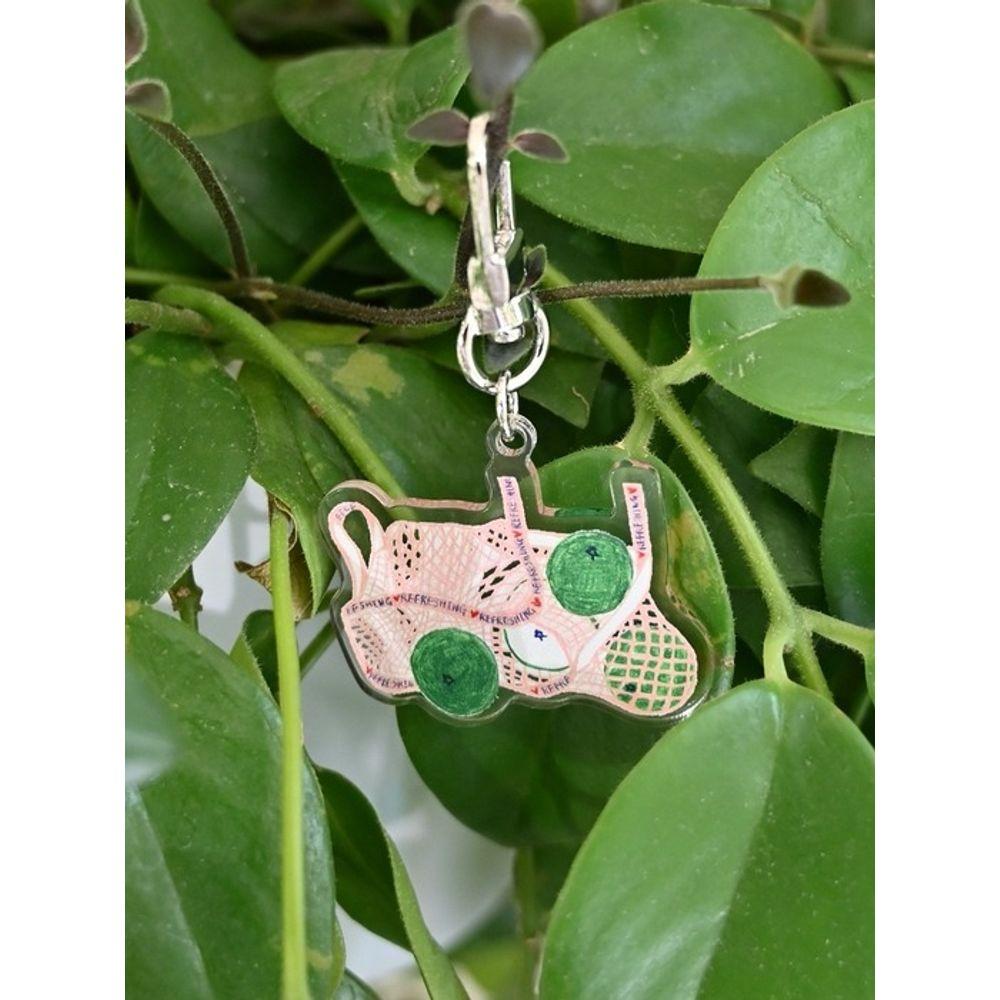 via01 via01 x Grim Is Life Blue Tangerine Keychain Blue tangerine
via01 via01 x Grim Is Life Blue Tangerine Keychain Blue tangerine