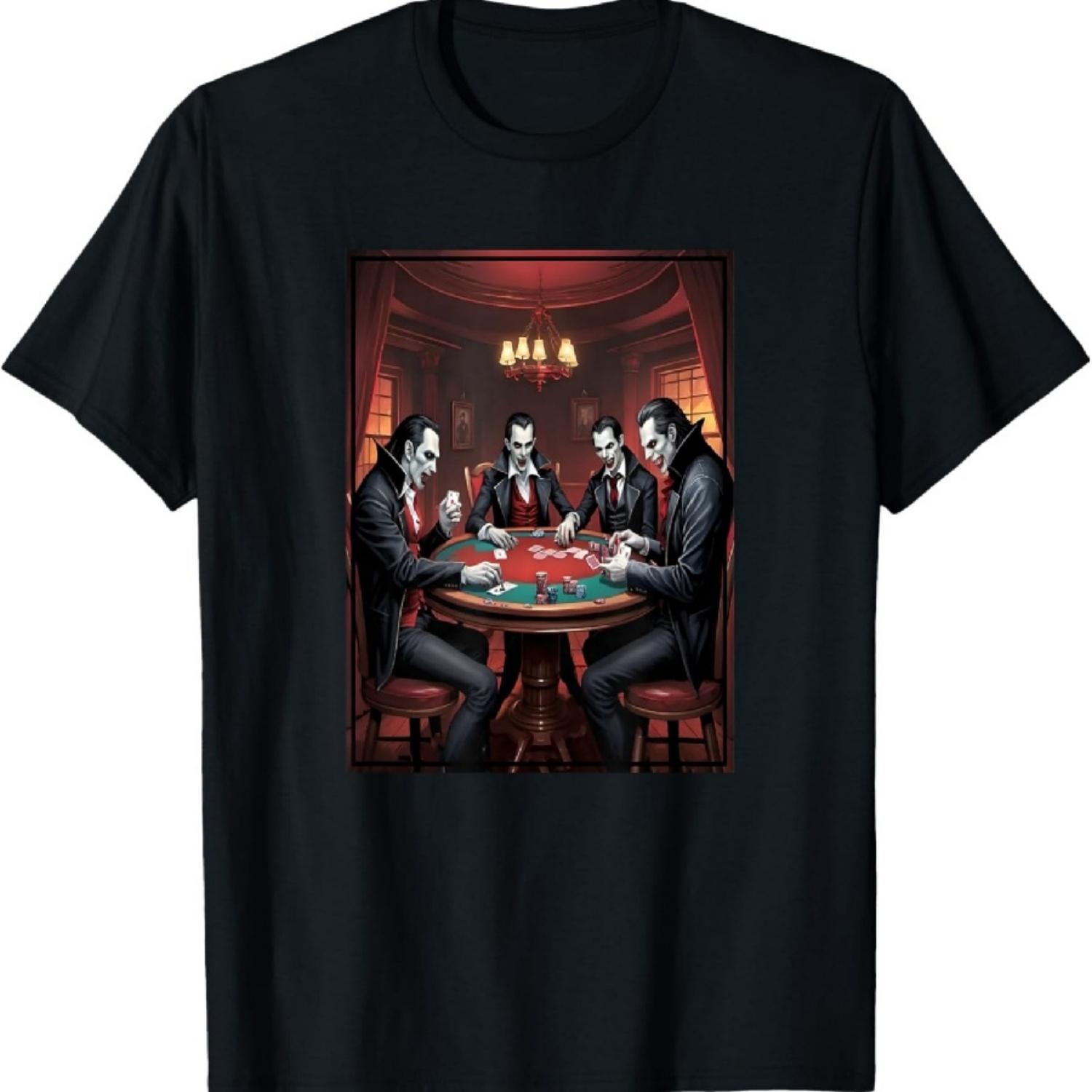 Dracula and Vampires Playing Poker at Castle Transylvania T-Shirt XXXXXL
Dracula and Vampires Playing Poker at Castle Transylvania T-Shirt XXXXXL