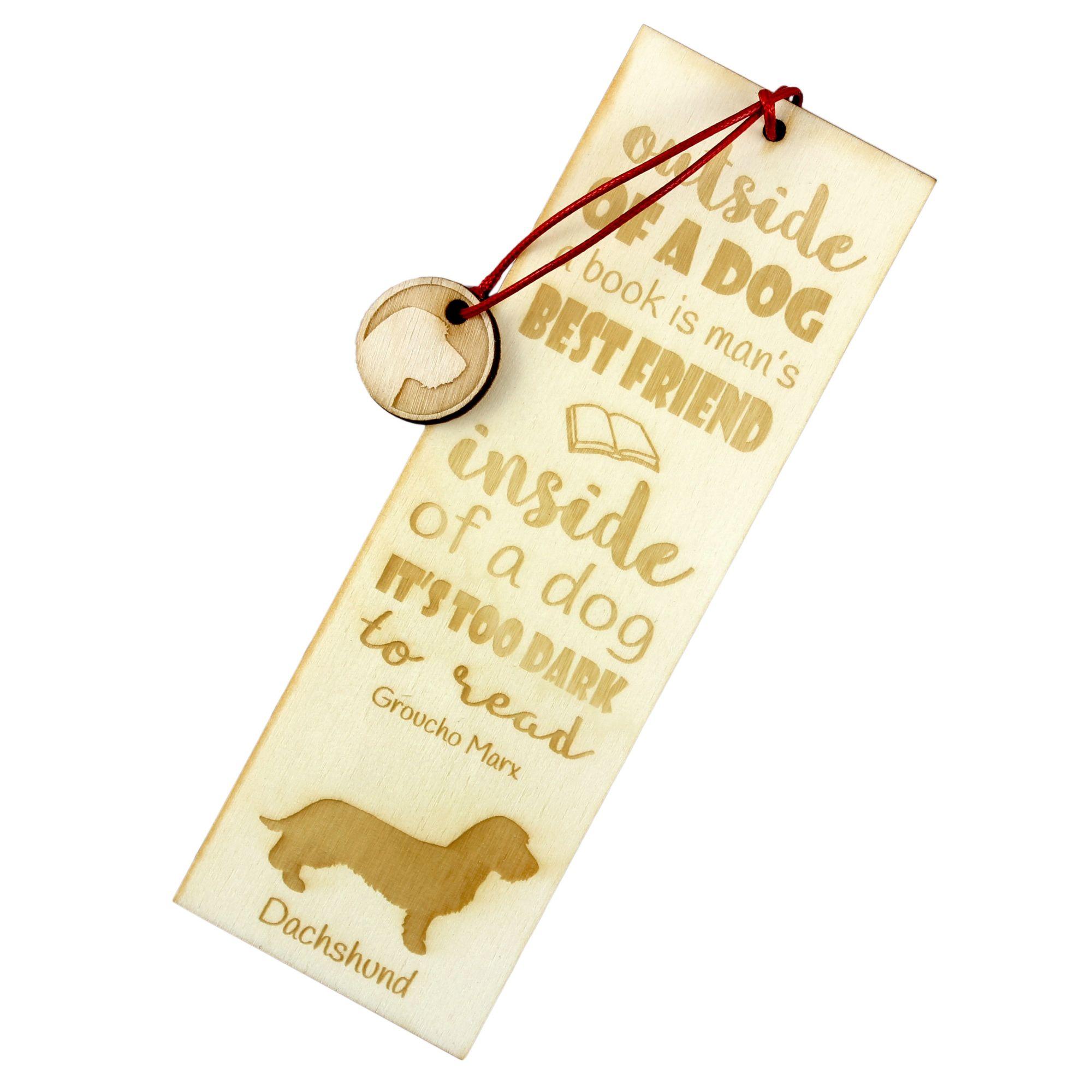 Dachshund Wire-haired, Wiener dog, Badger dog - dog bookmark, personalized bookmark, gift for bookworm from Art-Dog brand
Dachshund Wire-haired, Wiener dog, Badger dog - dog bookmark, personalized bookmark, gift for bookworm from Art-Dog brand